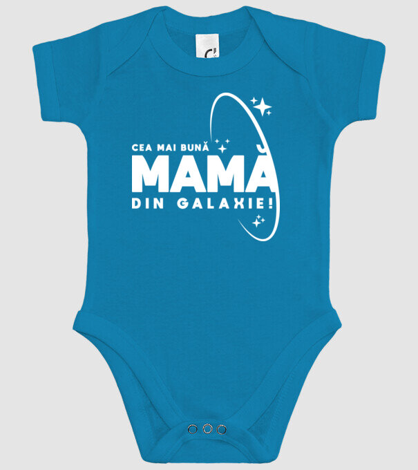 Cea mai bună bunică din Galaxie! model turcoaz pe tricou