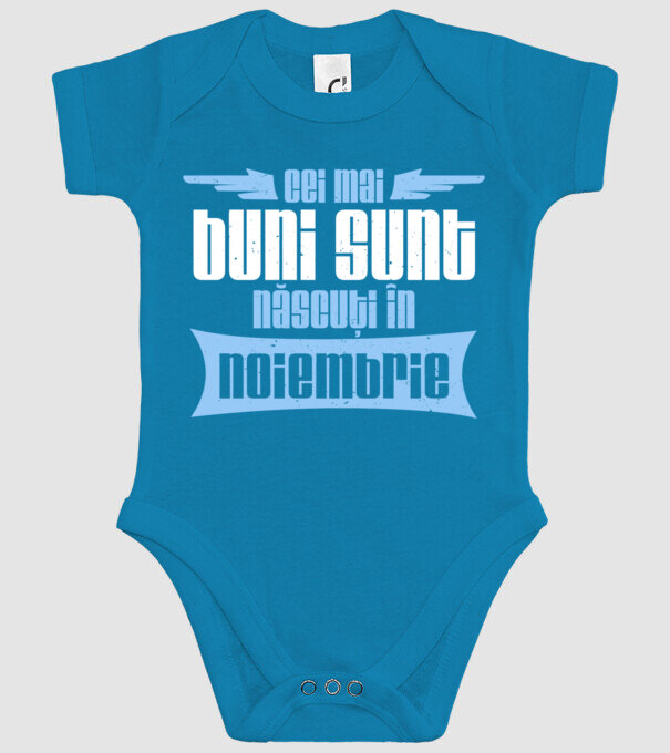 Cei mai buni sunt născuți în noiembrie model turcoaz pe tricou