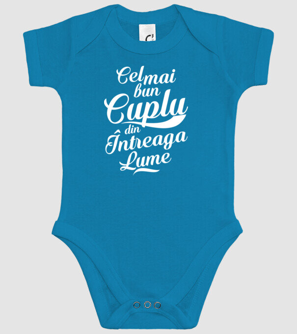 Cel mai bun cuplu din întreaga lume model turcoaz pe tricou