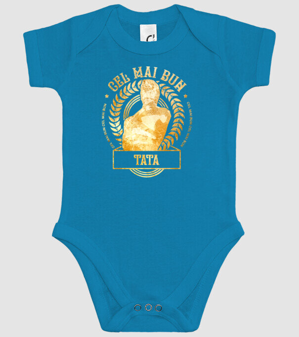 Cel mai bun tată model turcoaz pe tricou