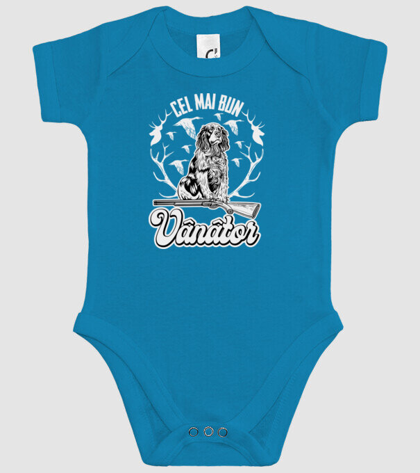 Cel mai bun vânător model turcoaz pe tricou