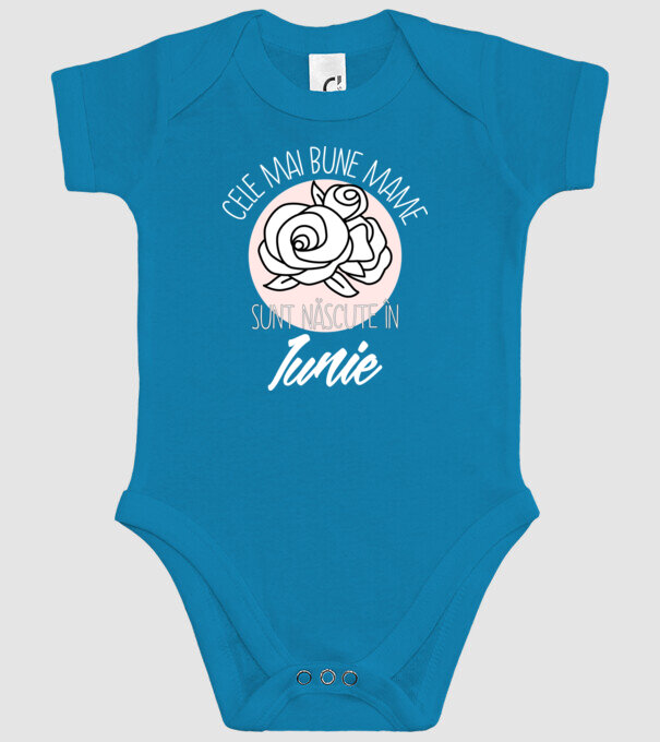 Cele mai bune mame sunt născute în Iunie model turcoaz pe tricou