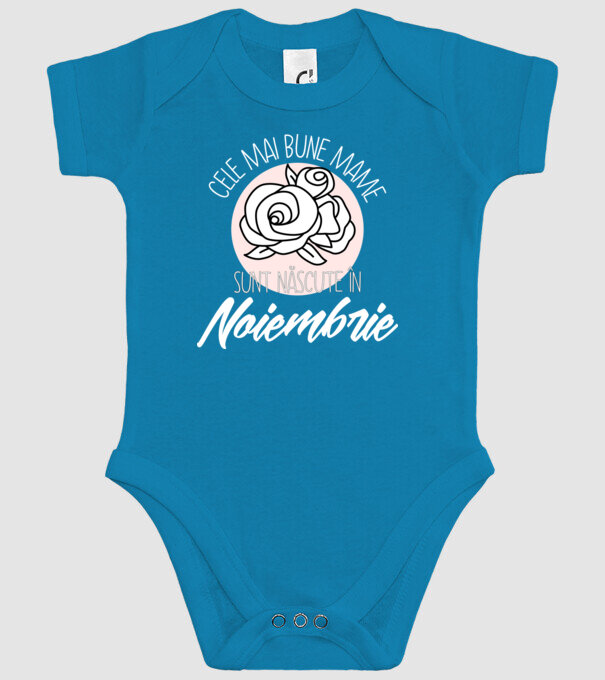 Cele mai bune mame sunt născute în Noiembrie model turcoaz pe tricou