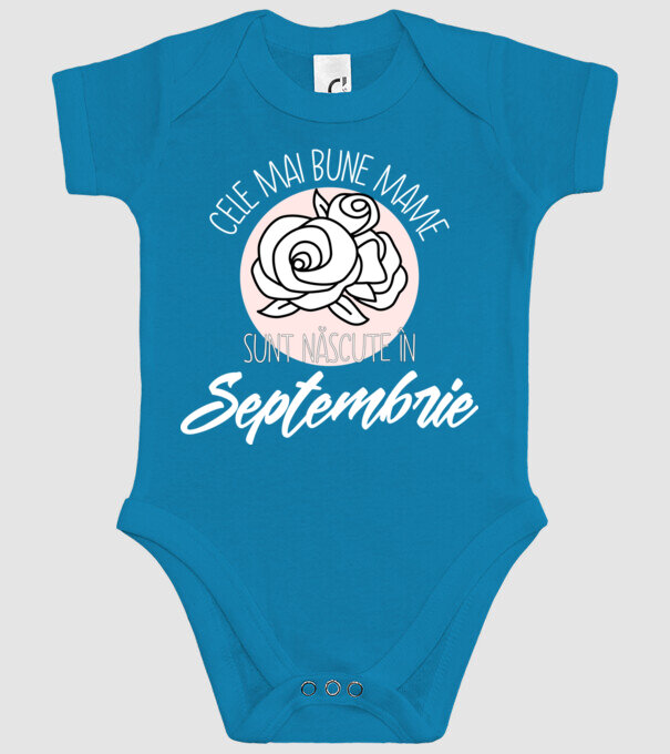 Cele mai bune mame sunt născute Septembrie model turcoaz pe tricou