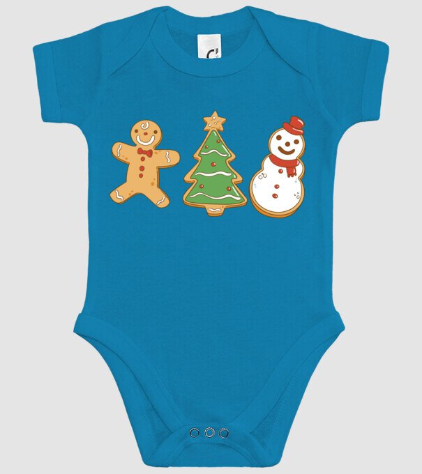 christmas cookies model turcoaz pe tricou