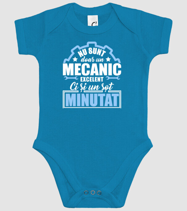 Nu sunt doar un mecanic excelent, ci și un soț minunat! model turcoaz pe tricou