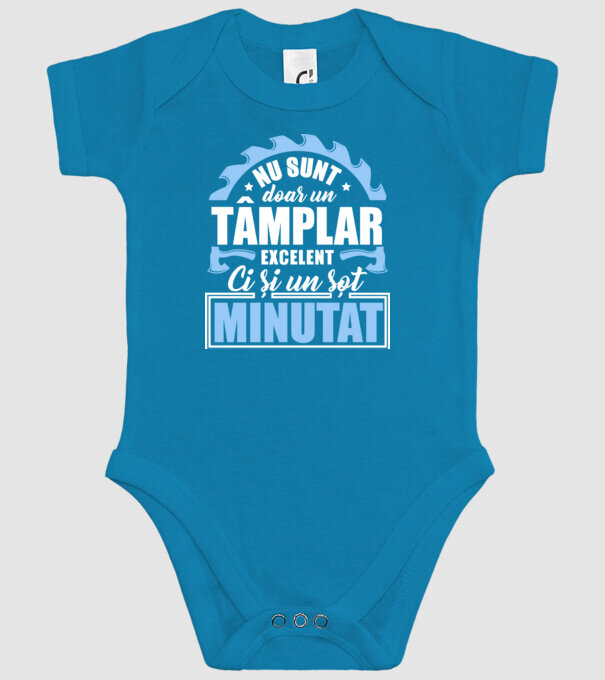 Nu sunt doar un tâmplar excelent, ci și un soț minunat! model turcoaz pe tricou