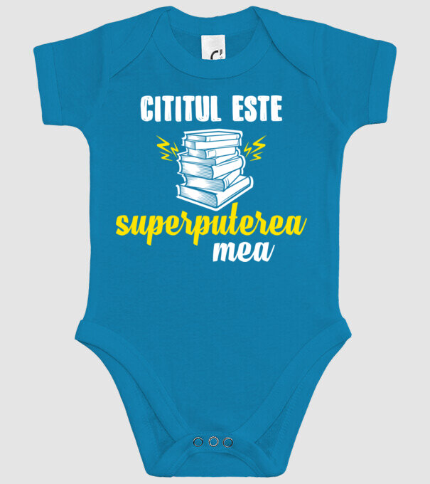cititul este superputerea mea model turcoaz pe tricou