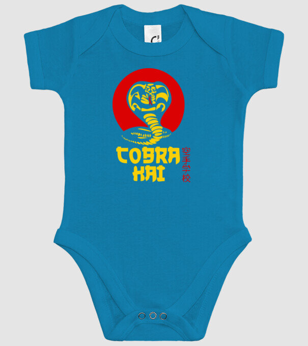 cobra kai japan logo model turcoaz pe tricou