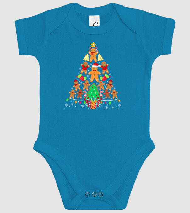 Cookie christmas tree model turcoaz pe tricou