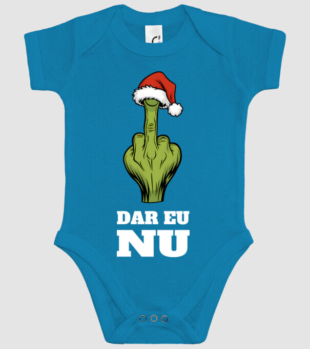 Dar eu NU Negru model turcoaz pe tricou