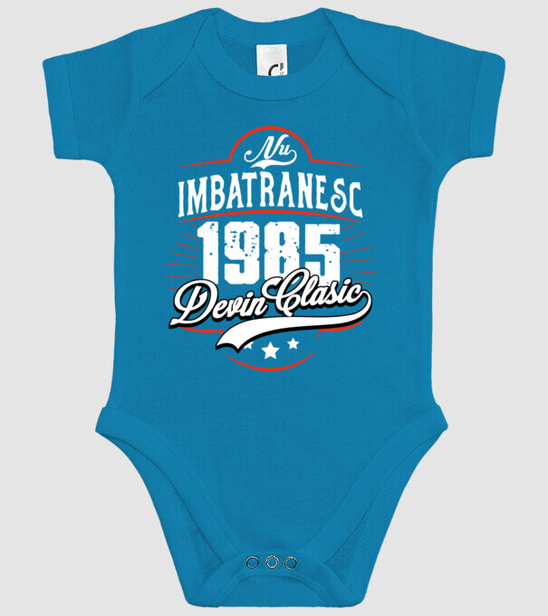 Devin Clasic - 1985 model turcoaz pe tricou