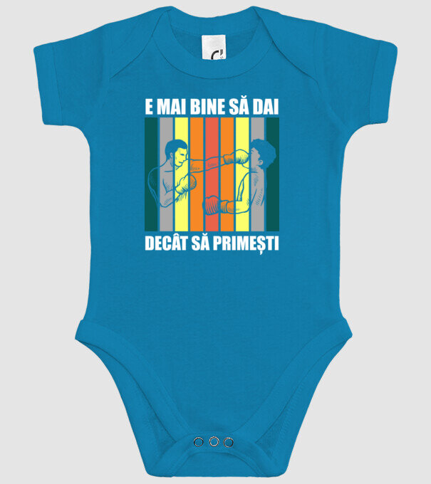 E mai bine să dai decât să primești model turcoaz pe tricou