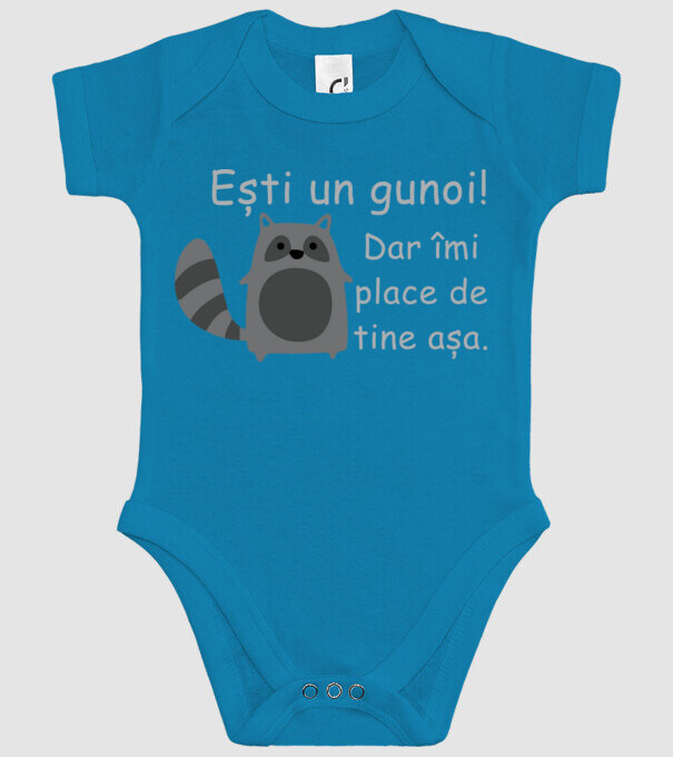 ești un gunoi! dar îmi place de tine așa model turcoaz pe tricou