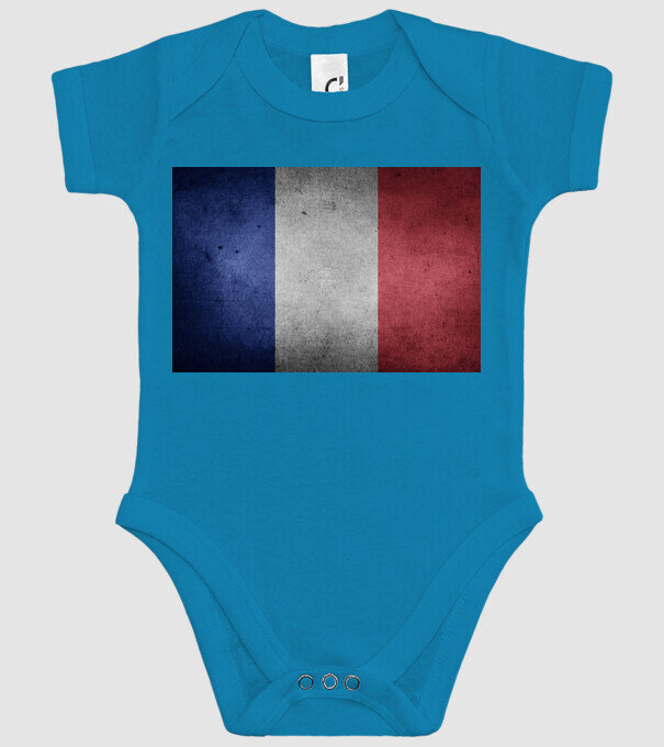 FRANCE model turcoaz pe tricou