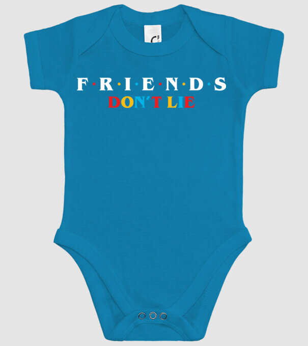 friends dont lie ok model turcoaz pe tricou