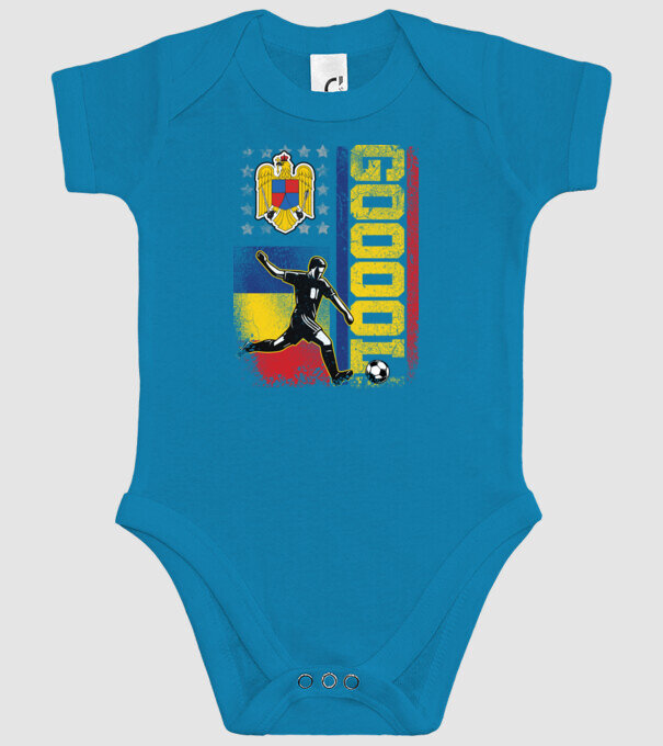 GOOOL model turcoaz pe tricou