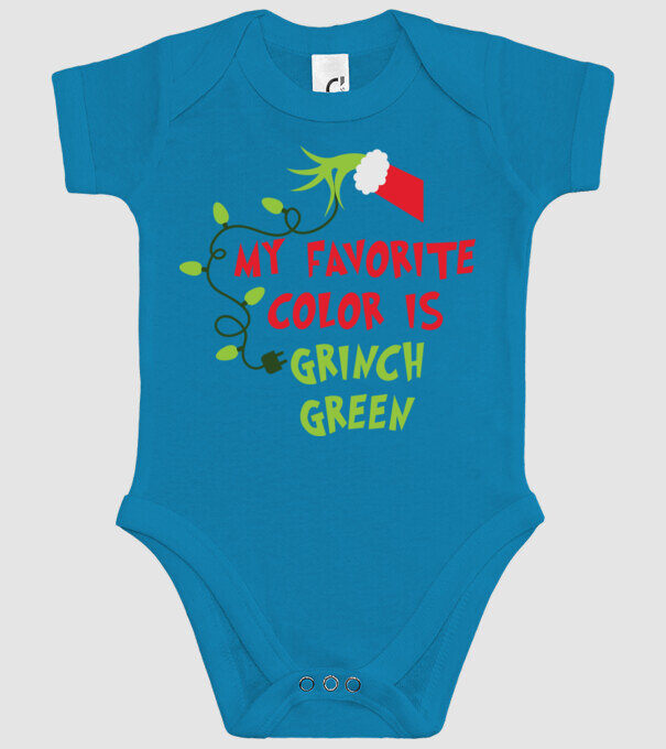 Grinch Green model turcoaz pe tricou