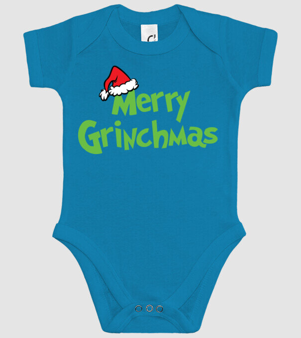 Grinchmas model turcoaz pe tricou