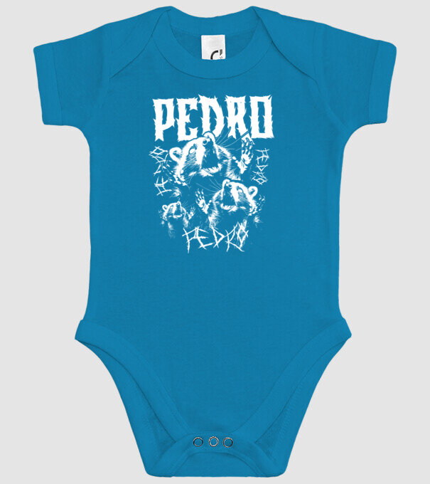 Heavy Metal pedro model turcoaz pe tricou