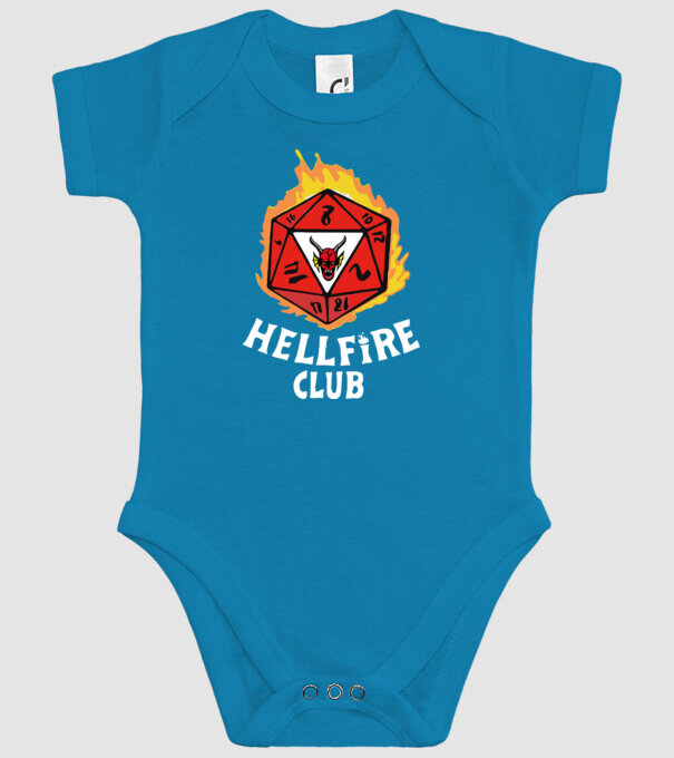 hellfire club roll dice model turcoaz pe tricou