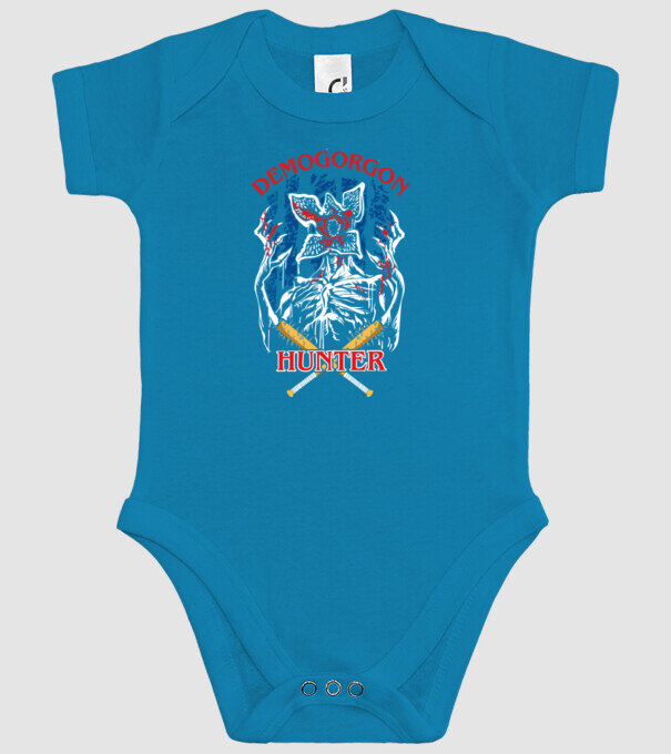 Demogorgon hunter model turcoaz pe tricou
