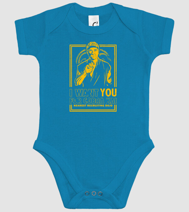 I want you cobra kai model turcoaz pe tricou