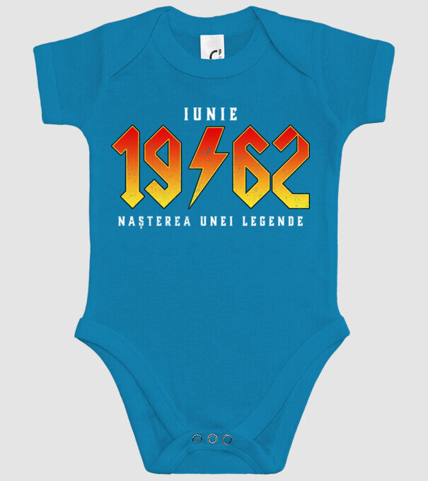 Iunie - 1962 - nașterea unei legende model turcoaz pe tricou