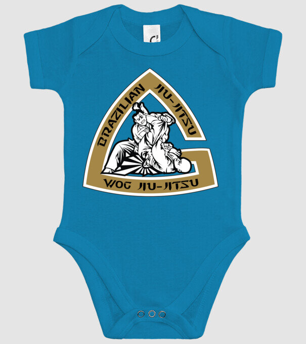 Jiu Jitsu model turcoaz pe tricou