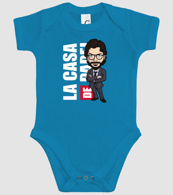 la cas de papel professor model turcoaz pe tricou