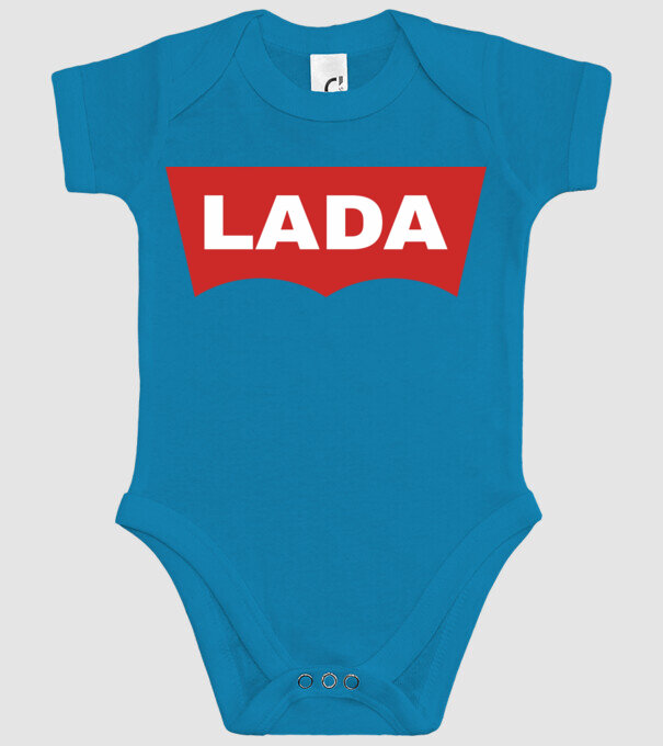 Lada Levis model turcoaz pe tricou