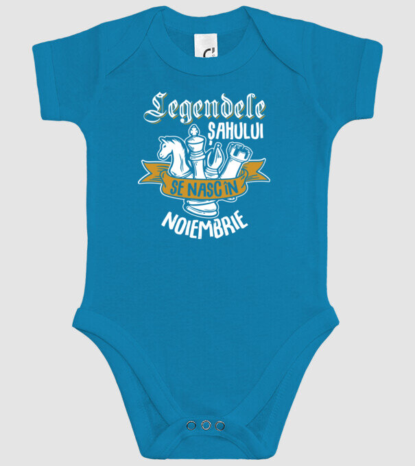 Legendele șahului se nasc în noiembrie model turcoaz pe tricou