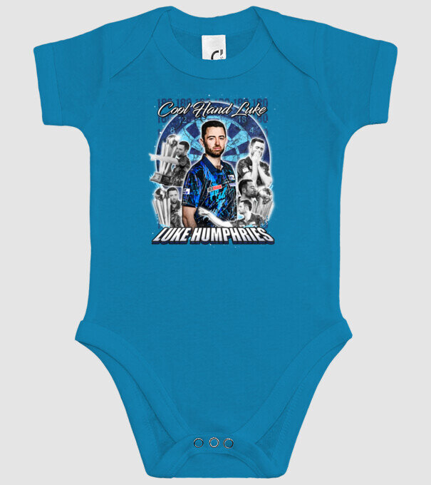 Luke Humphries Cool hand Luke model turcoaz pe tricou