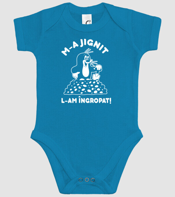 M-a jignit, l-am îngropat model turcoaz pe tricou