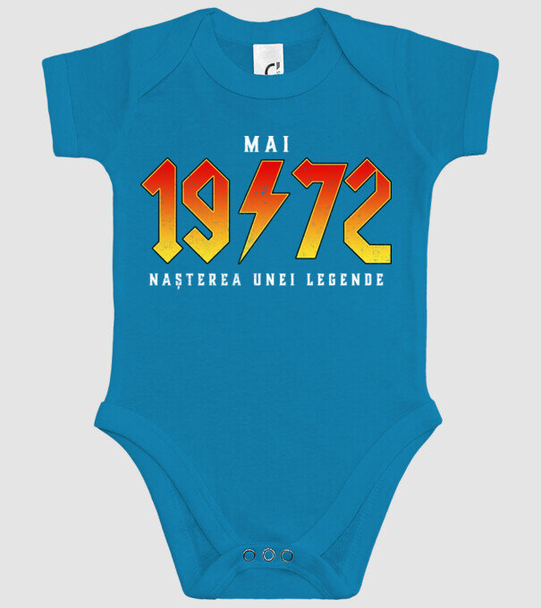 Mai - 1972 - nașterea unei legende model turcoaz pe tricou