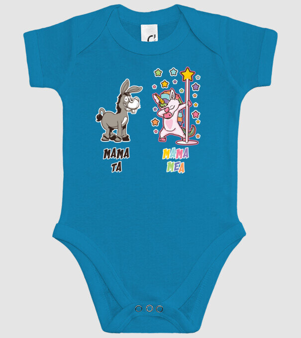 mama ta - mama mea model turcoaz pe tricou