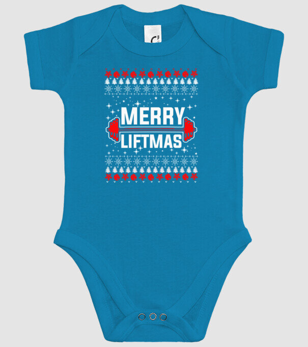 Merry liftmas 1 model turcoaz pe tricou
