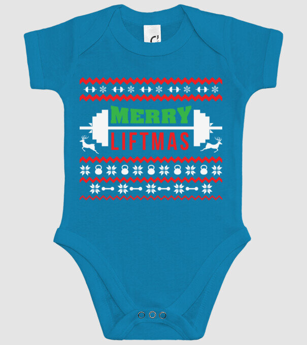 Merry liftmas 2 model turcoaz pe tricou