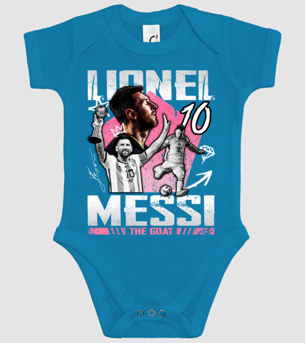 Messi tribute model turcoaz pe tricou