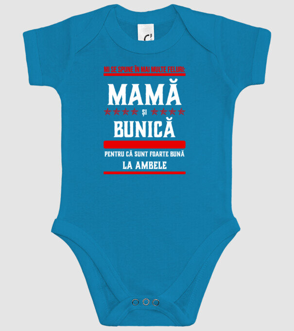 mi se spune în mai multe feluri: mamă și bunică, pentru că sunt foarte bună la ambele model turcoaz pe tricou