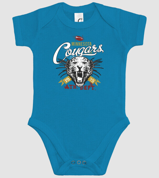 Minesota Cougars model turcoaz pe tricou