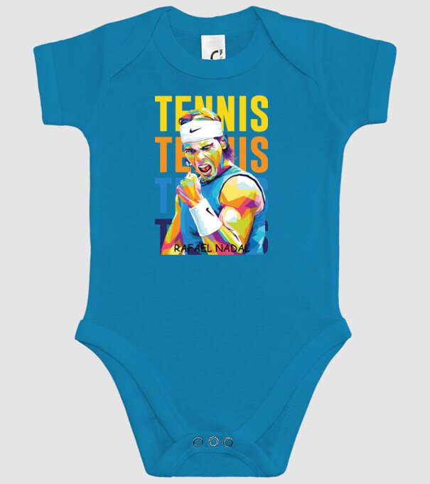 Nadal model turcoaz pe tricou