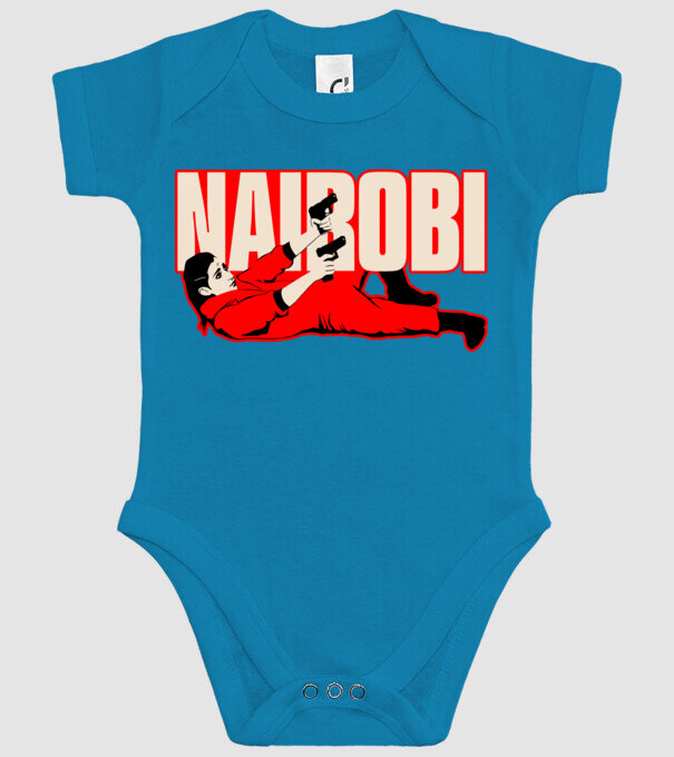 nairobi la casa de papel model turcoaz pe tricou