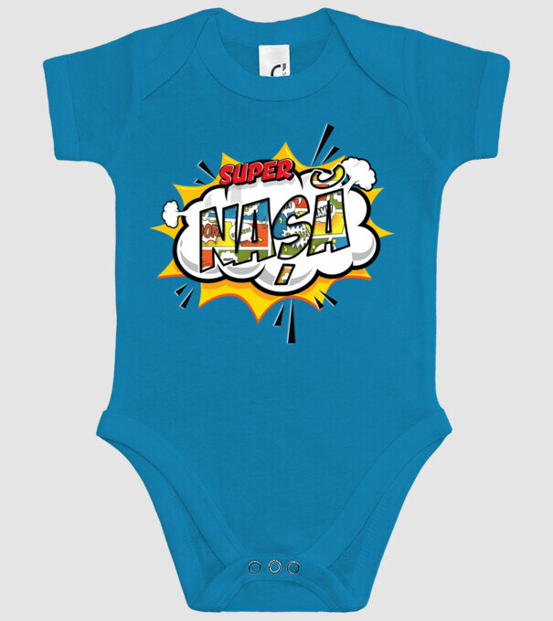 Nașă model turcoaz pe tricou