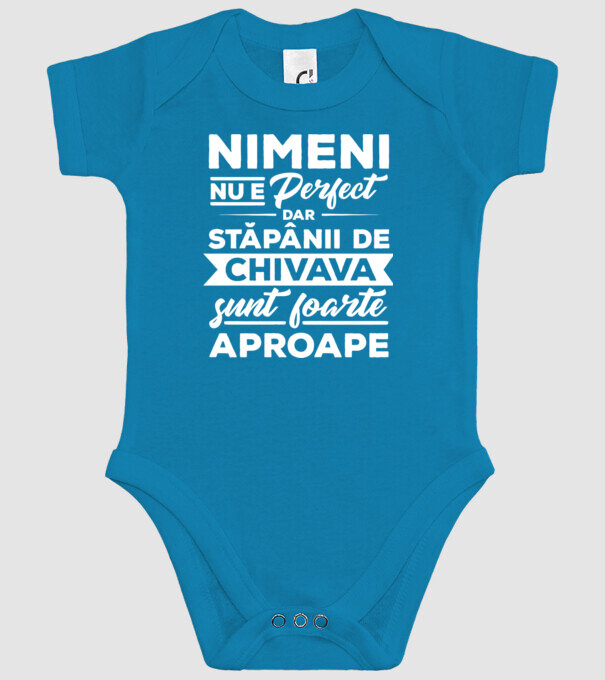 nimeni nu e perfect, dar stăpânii de chivava sunt foarte aproape model turcoaz pe tricou