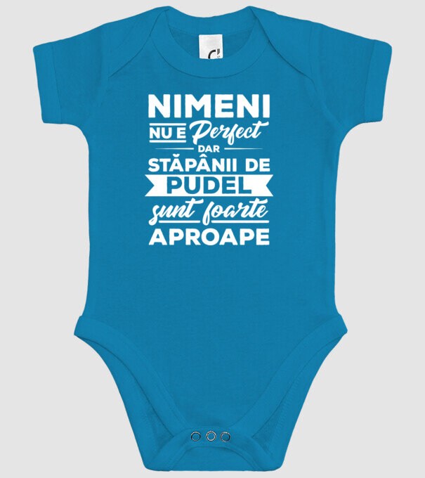 nimeni nu e perfect, dar stăpânii de pudel sunt foarte aproape model turcoaz pe tricou