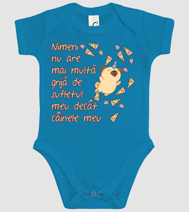 Nimic nu are mai multă grijă de sufletul meu decât câinele meu model turcoaz pe tricou