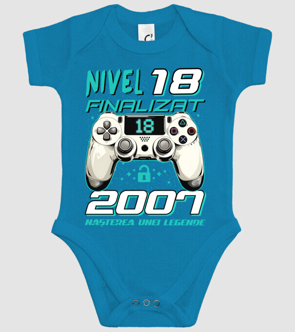 Nivel finalizat 18 2007 model turcoaz pe tricou