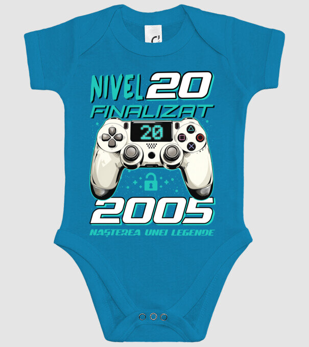 Nivel finalizat 20 2005 model turcoaz pe tricou