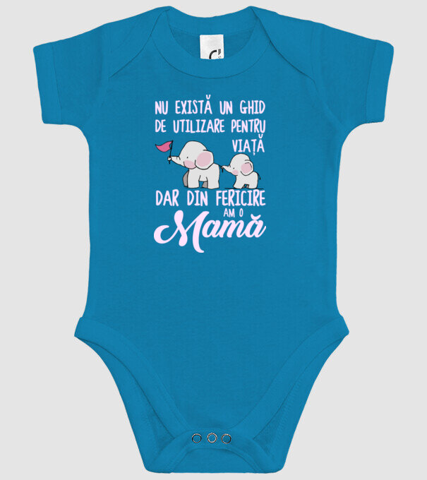 Nu există un ghid de utilizare pentru viață, dar din fericire am o mamă model turcoaz pe tricou